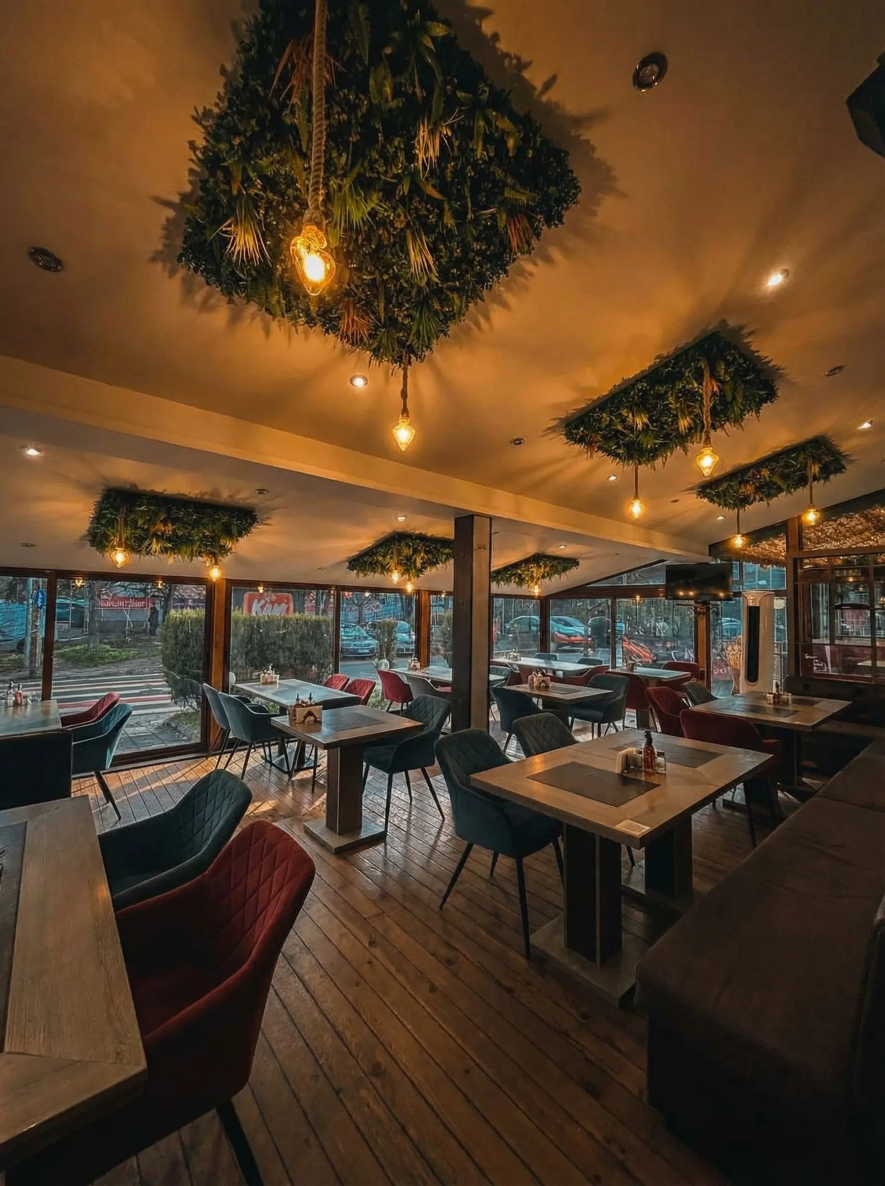 Interior - evening terrace